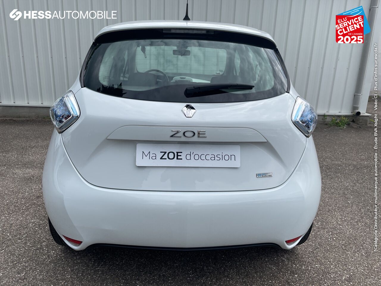 Véhicule d'occasion RENAULT ZOE LIFE CHARGE NORMALE R75 1ERE MAIN chez Renault Saint-Avold