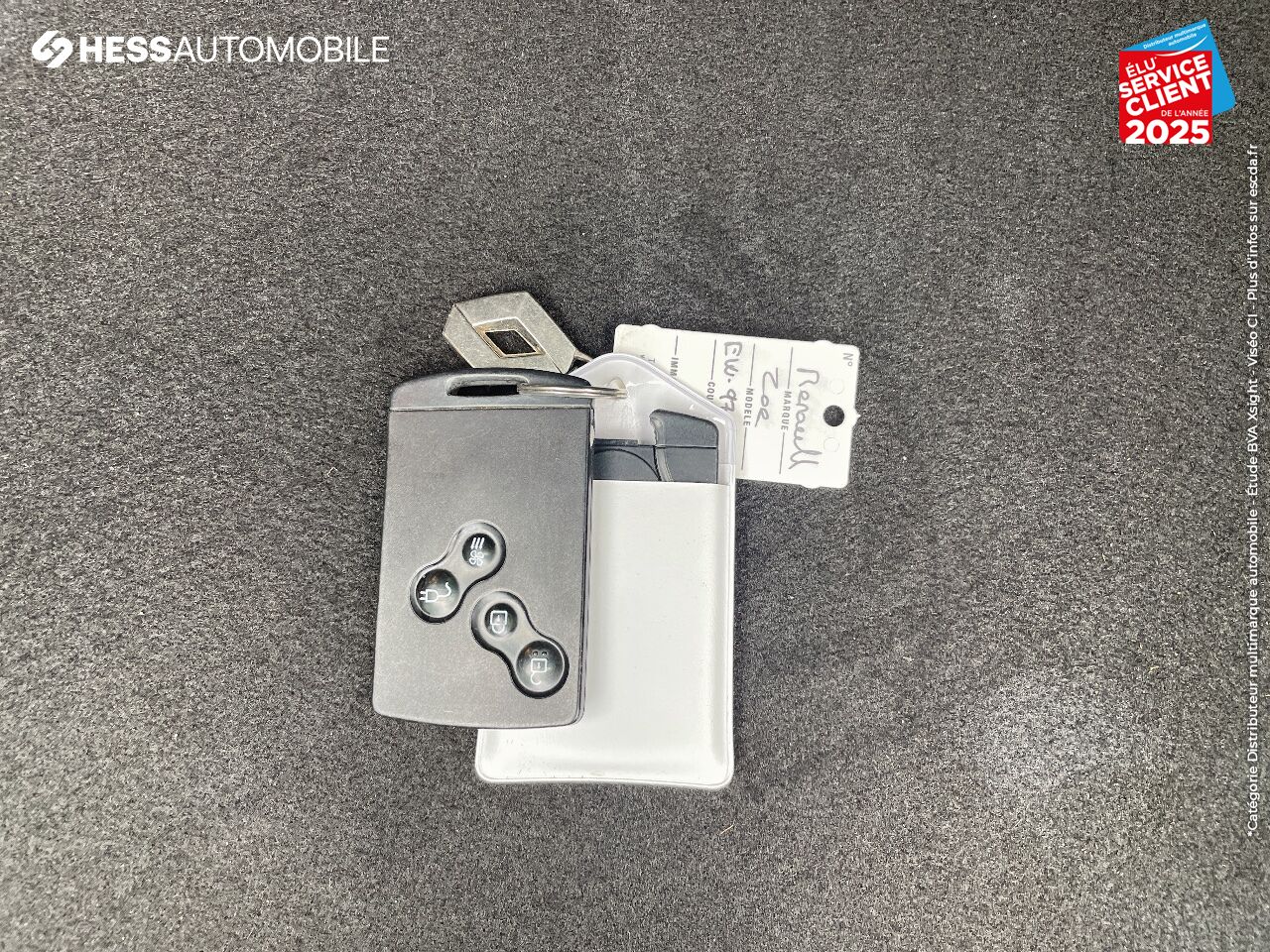 Véhicule d'occasion RENAULT ZOE LIFE CHARGE NORMALE R75 1ERE MAIN chez Renault Saint-Avold