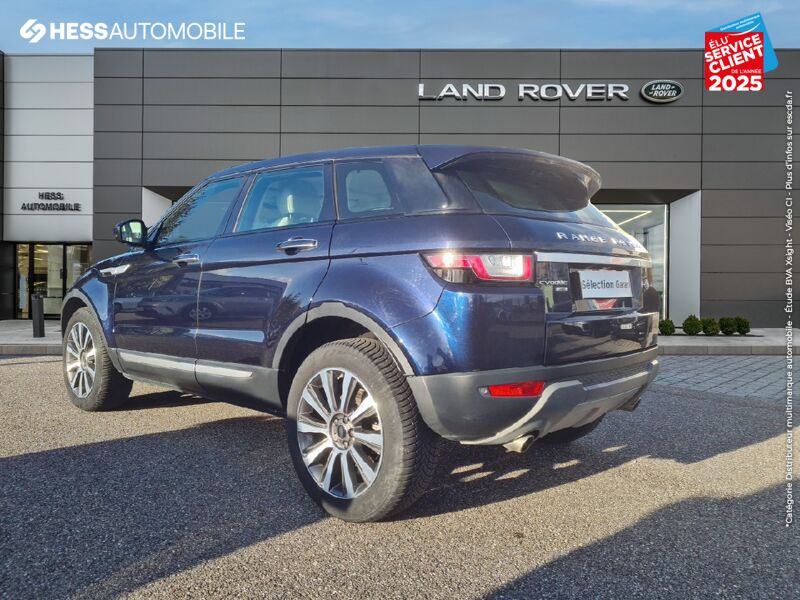 Véhicule d'occasion LAND-ROVER EVOQUE 2.0 TD4 180 HSE BVA MARK V CUIR SIEGE CHAUF GPS CAMERA MERIDIAN chez Land Rover Metz