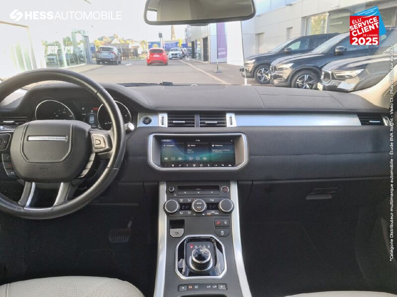 Véhicule d'occasion LAND-ROVER EVOQUE 2.0 TD4 180 HSE BVA MARK V CUIR SIEGE CHAUF GPS CAMERA MERIDIAN chez Land Rover Metz