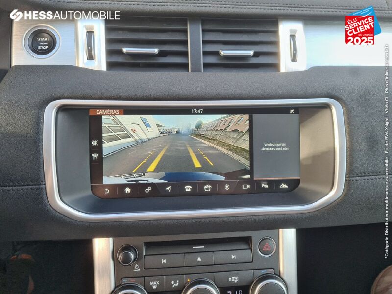 Véhicule d'occasion LAND-ROVER EVOQUE 2.0 TD4 180 HSE BVA MARK V CUIR SIEGE CHAUF GPS CAMERA MERIDIAN chez Land Rover Metz