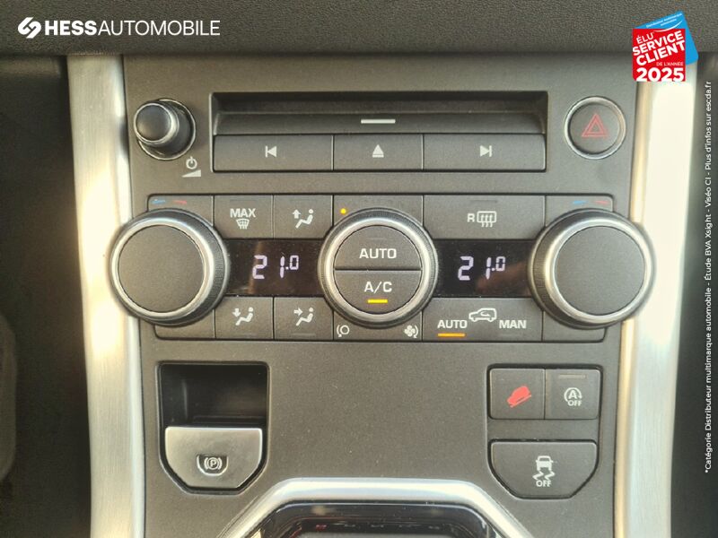 Véhicule d'occasion LAND-ROVER EVOQUE 2.0 TD4 180 HSE BVA MARK V CUIR SIEGE CHAUF GPS CAMERA MERIDIAN chez Land Rover Metz