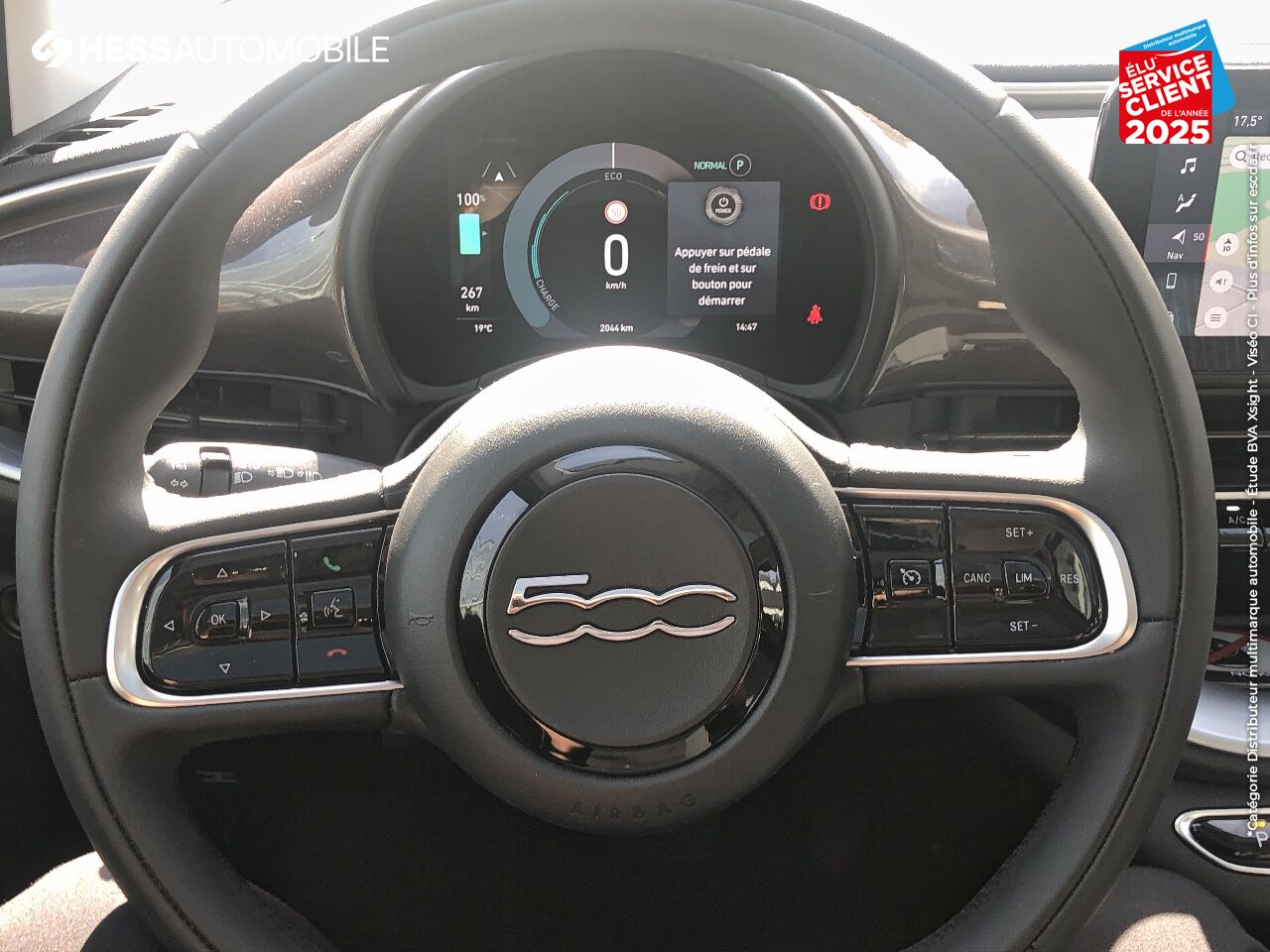 Véhicule d'occasion FIAT 500 BEV BERLINE ICONE chez Fiat Besançon