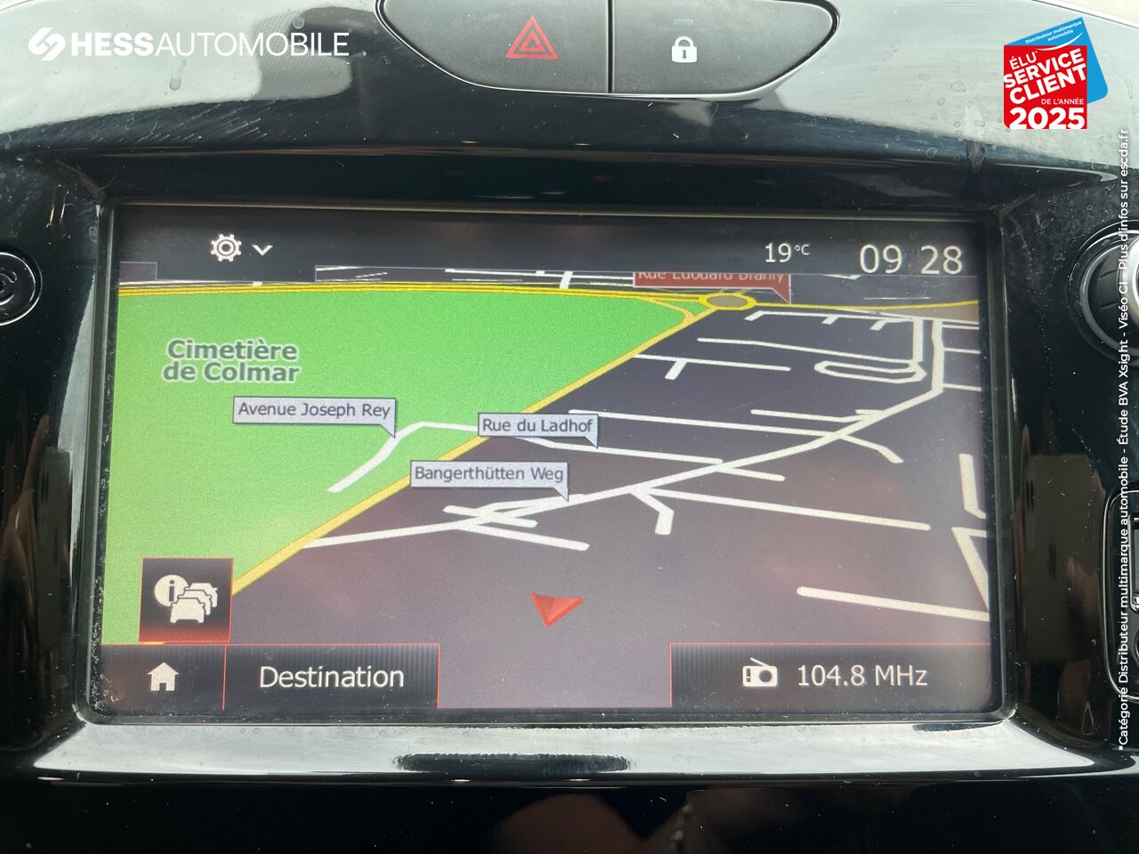 Véhicule d'occasion RENAULT CLIO ESTATE 1.5 DCI 90CH ENERGY INTENS EURO6C FULL PACK GTLINE GPS chez Renault Colmar