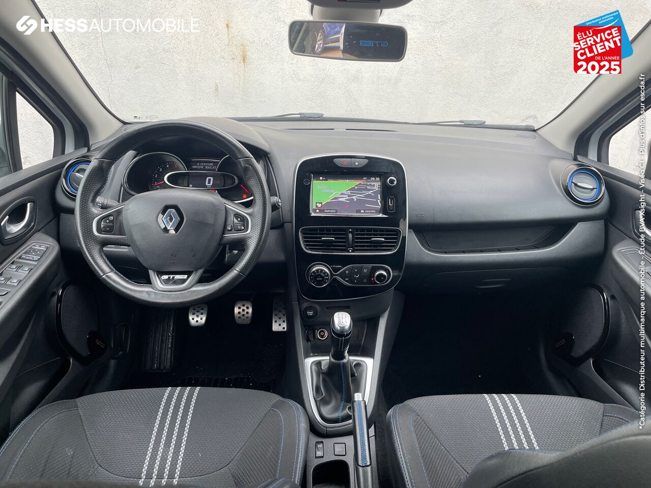 Véhicule d'occasion RENAULT CLIO ESTATE 1.5 DCI 90CH ENERGY INTENS EURO6C FULL PACK GTLINE GPS chez Renault Colmar