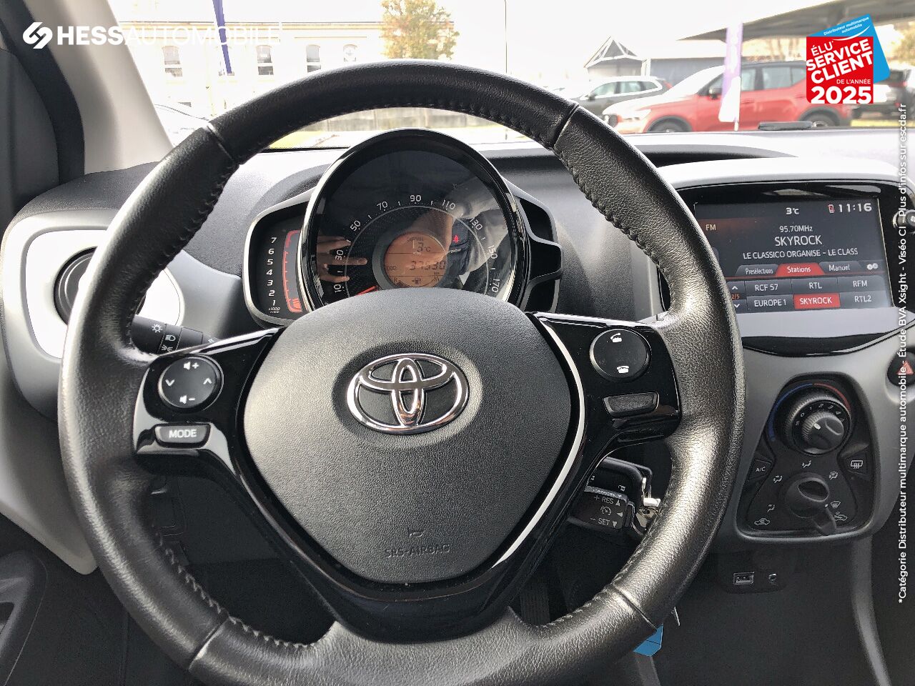 Véhicule d'occasion TOYOTA AYGO 1.0 VVT-I 69CH X-PLAY 3P chez Toyota Metz