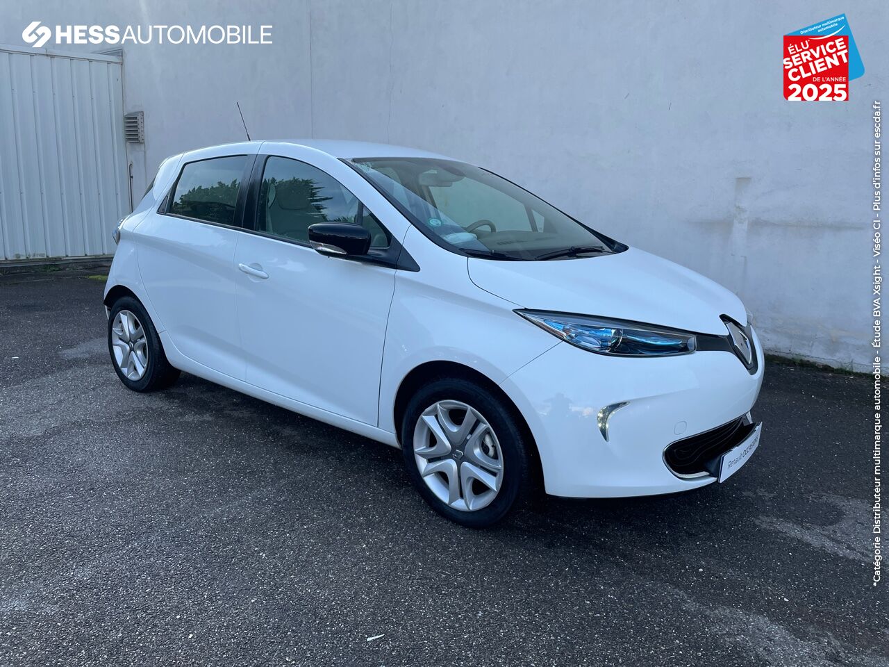 Véhicule d'occasion RENAULT ZOE ZEN CHARGE NORMALE R90 GPS RADAR AR chez Renault Colmar
