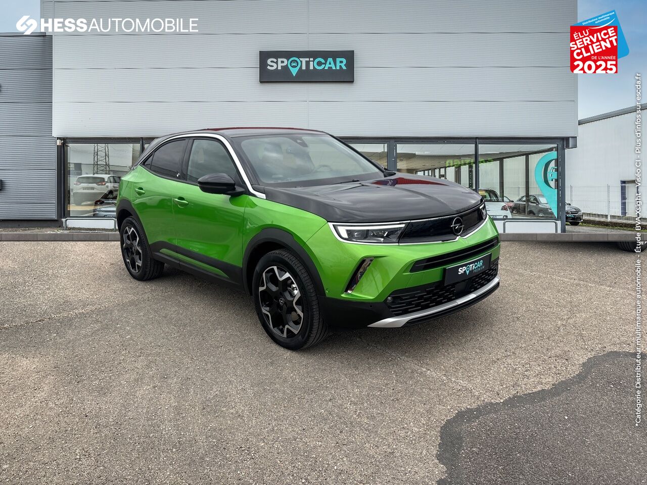 Véhicule d'occasion OPEL MOKKA MOKKA-E 136CH ULTIMATE SIEGES CHAUF GPS CAMERA CARPLAY chez Toyota Thionville