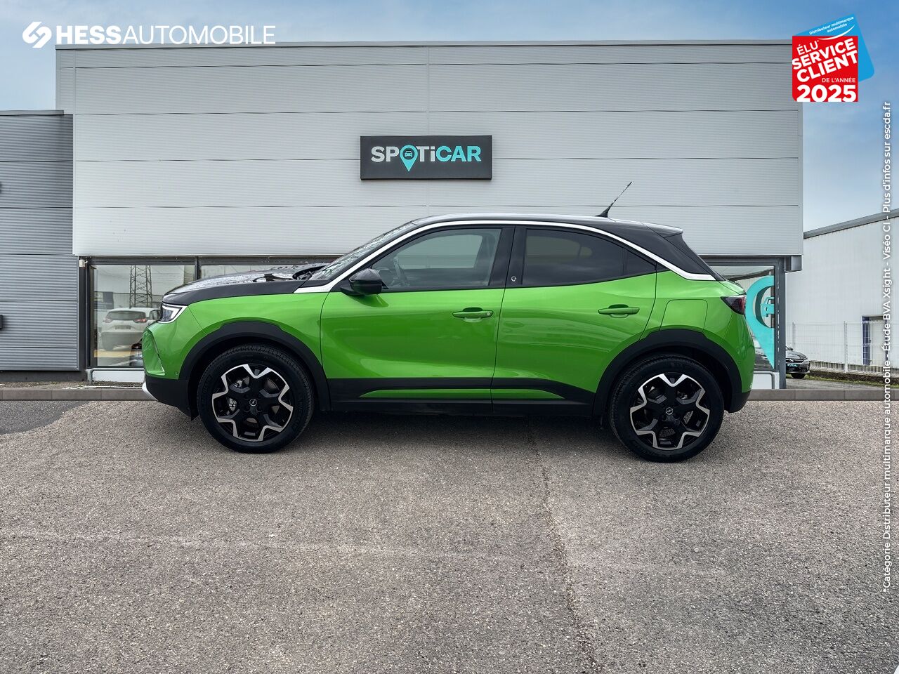Véhicule d'occasion OPEL MOKKA MOKKA-E 136CH ULTIMATE SIEGES CHAUF GPS CAMERA CARPLAY chez Toyota Thionville