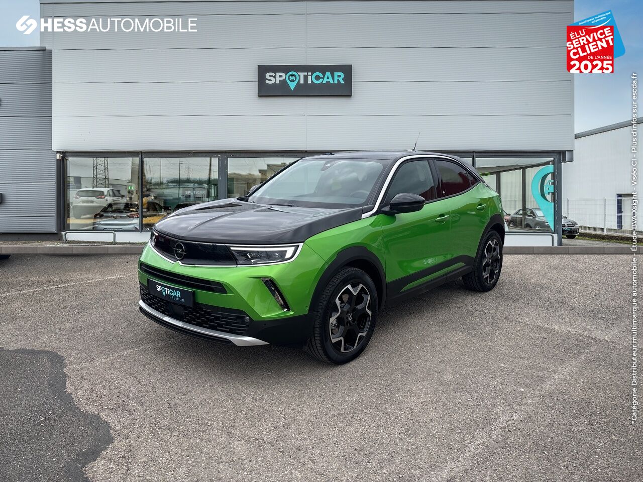 Véhicule d'occasion OPEL MOKKA MOKKA-E 136CH ULTIMATE SIEGES CHAUF GPS CAMERA CARPLAY chez Toyota Thionville