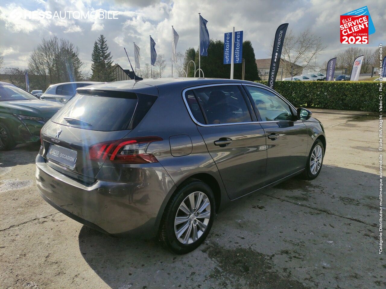 Véhicule d'occasion PEUGEOT 308 1.2 PURETECH 130CH S/S ALLURE GPS RADAR AV/AR chez Peugeot Rethel