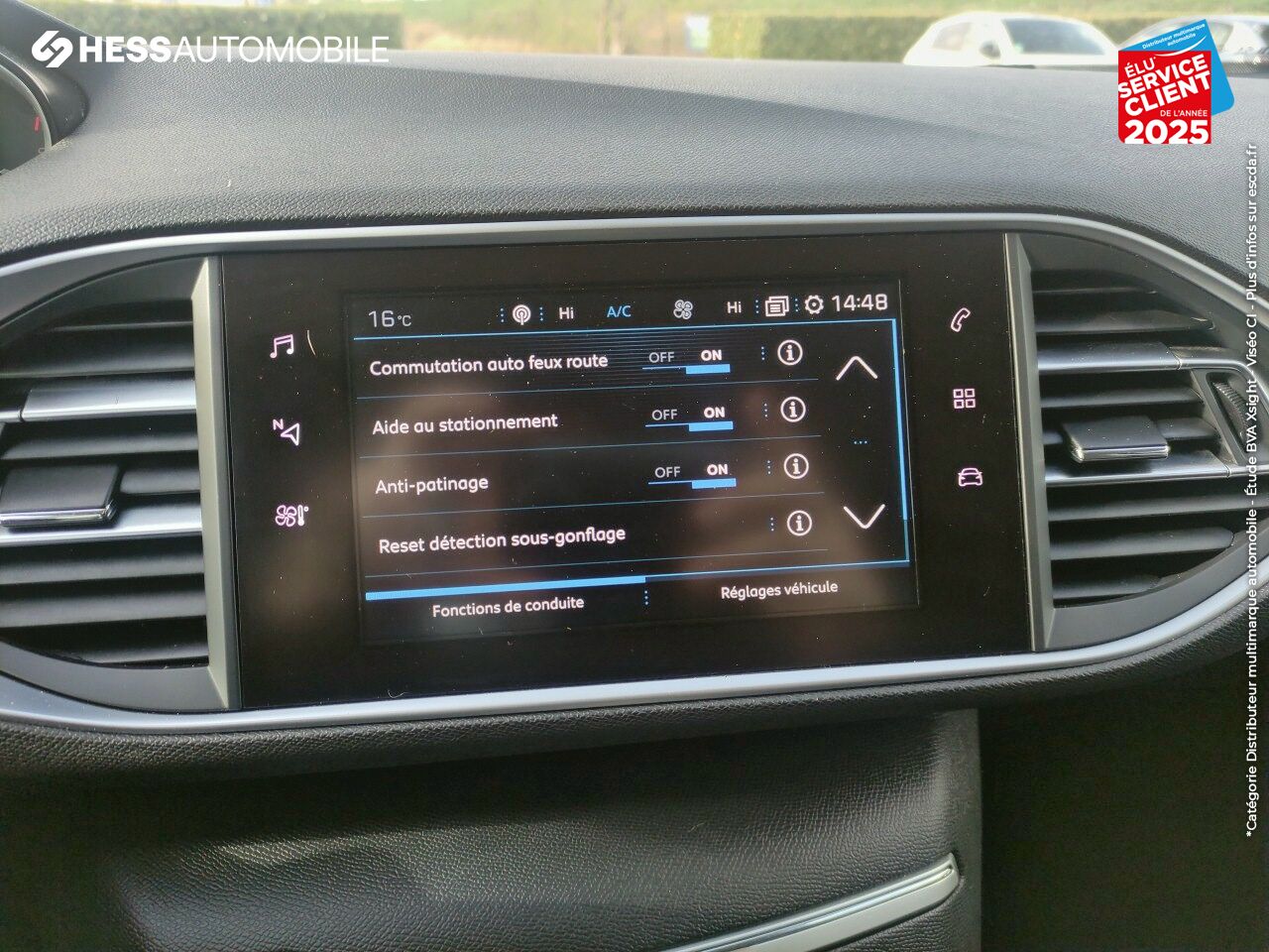 Véhicule d'occasion PEUGEOT 308 1.2 PURETECH 130CH S/S ALLURE GPS RADAR AV/AR chez Peugeot Rethel