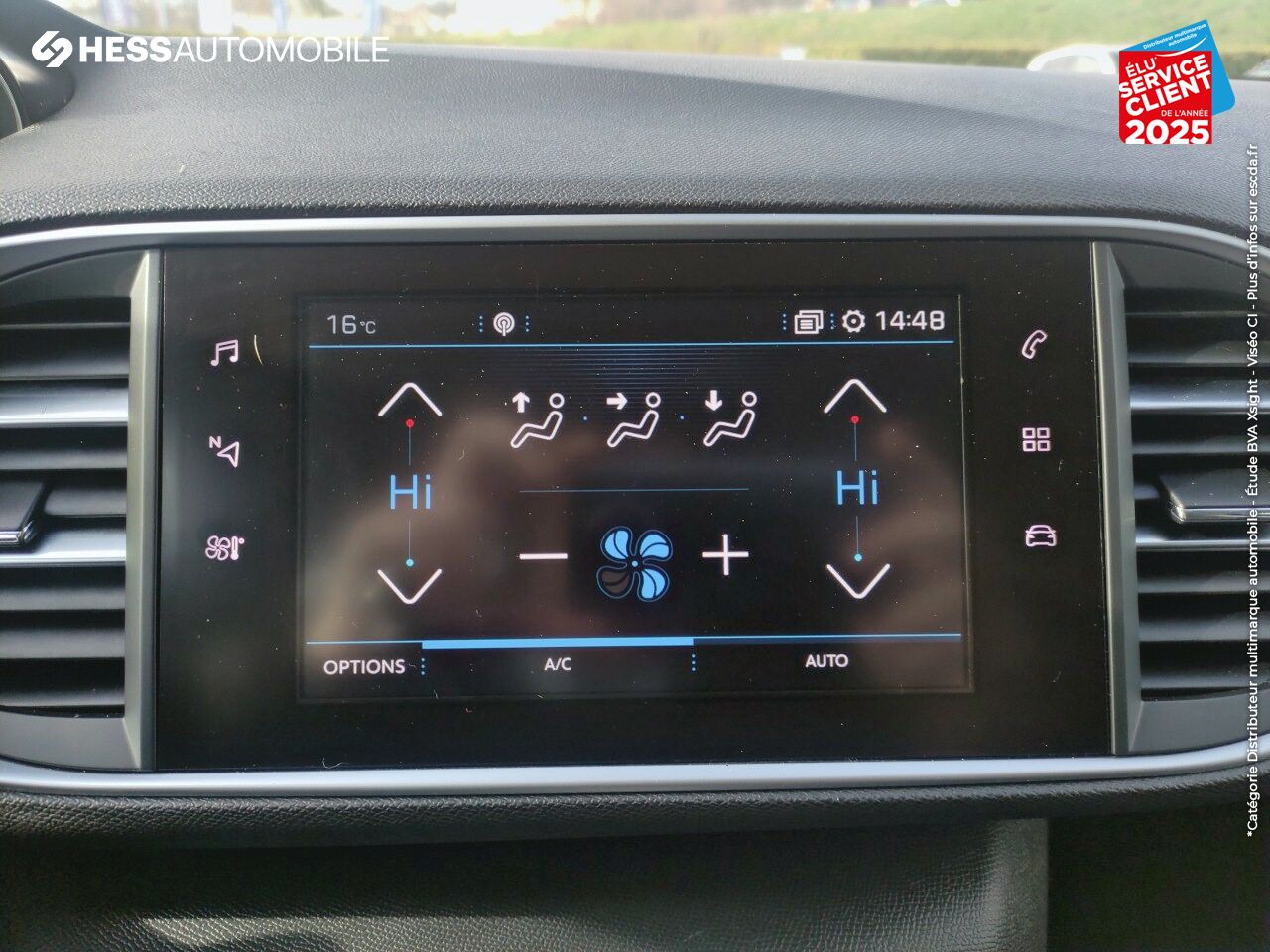Véhicule d'occasion PEUGEOT 308 1.2 PURETECH 130CH S/S ALLURE GPS RADAR AV/AR chez Peugeot Rethel