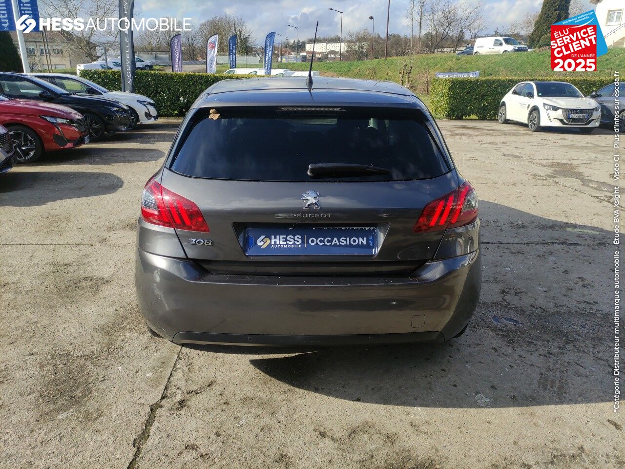 Véhicule d'occasion PEUGEOT 308 1.2 PURETECH 130CH S/S ALLURE GPS RADAR AV/AR chez Peugeot Rethel