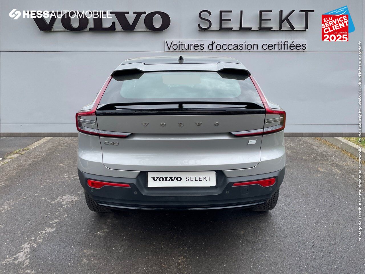 Véhicule d'occasion VOLVO C40 RECHARGE 231CH ULTIMATE TPANO CAMERA CARPLAY chez Volvo Reims