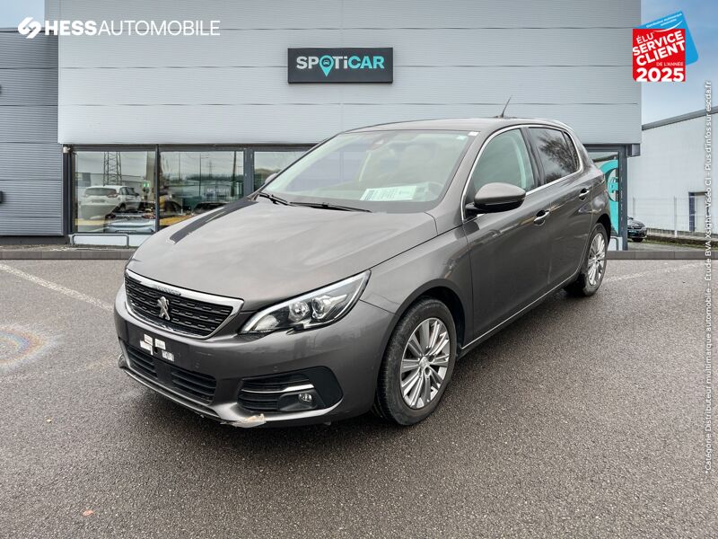 Véhicule d'occasion PEUGEOT 308 1.5 BLUEHDI 130CH S/S ALLURE PACK GPS CAMERA RADAR AV/AR CAR PLAY chez Peugeot Hirson