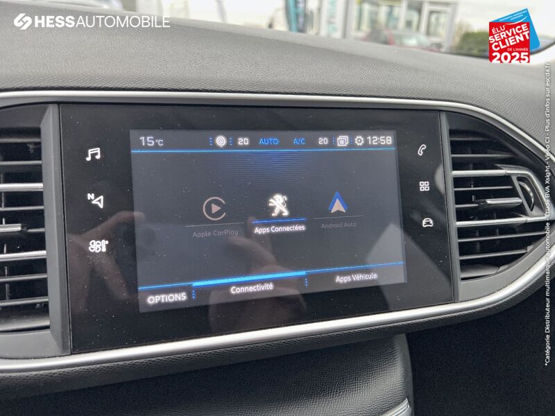 Véhicule d'occasion PEUGEOT 308 1.5 BLUEHDI 130CH S/S ALLURE PACK GPS CAMERA RADAR AV/AR CAR PLAY chez Peugeot Hirson