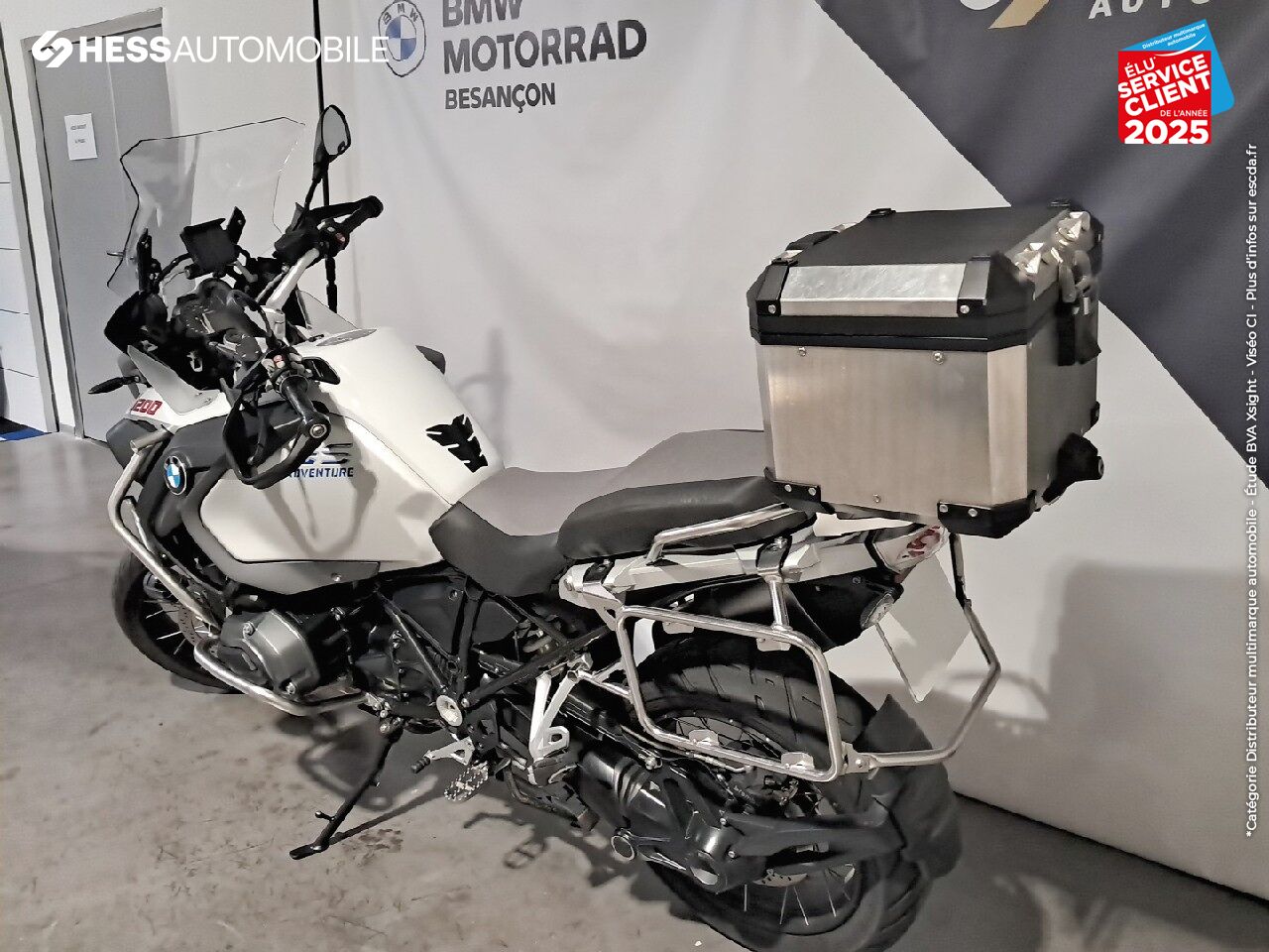 Véhicule d'occasion BMW R R 1200 GS ADVENTURE PACK CONFORT + PACK DYNAMIC chez BMW Motorrad Besançon