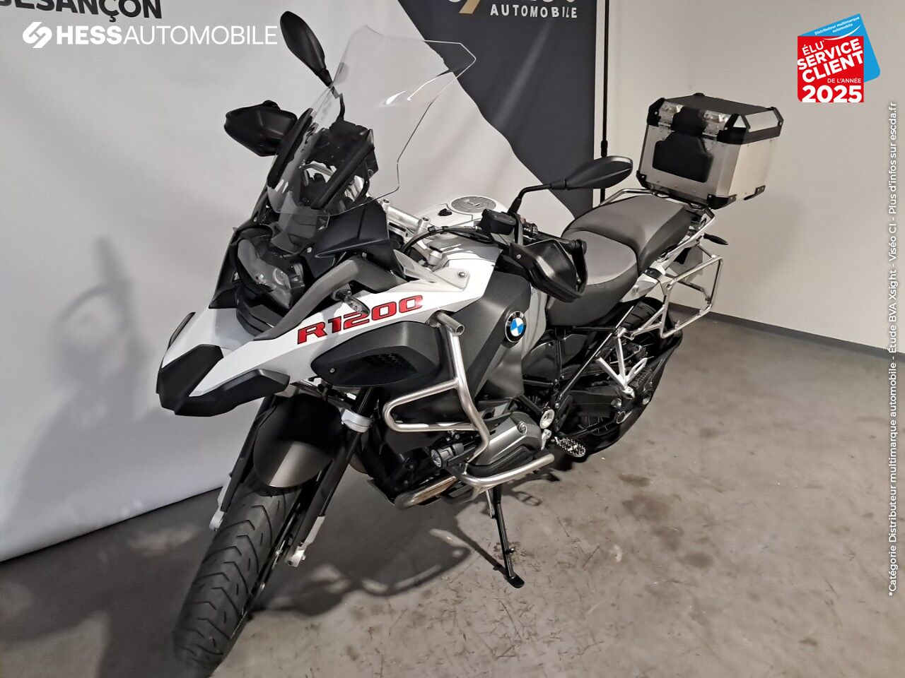 Véhicule d'occasion BMW R R 1200 GS ADVENTURE PACK CONFORT + PACK DYNAMIC chez BMW Motorrad Besançon