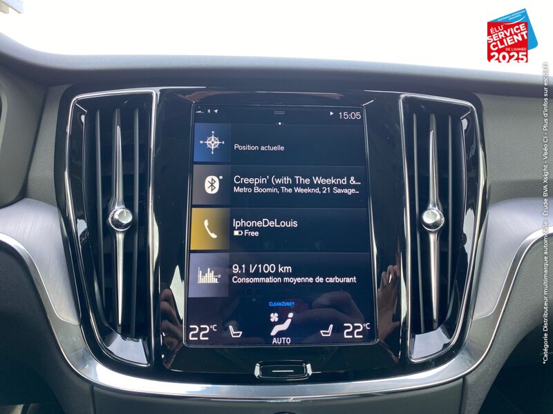 Véhicule d'occasion VOLVO V60 D3 150CH ADBLUE BUSINESS EXECUTIVE GEARTRONIC chez Volvo Reims