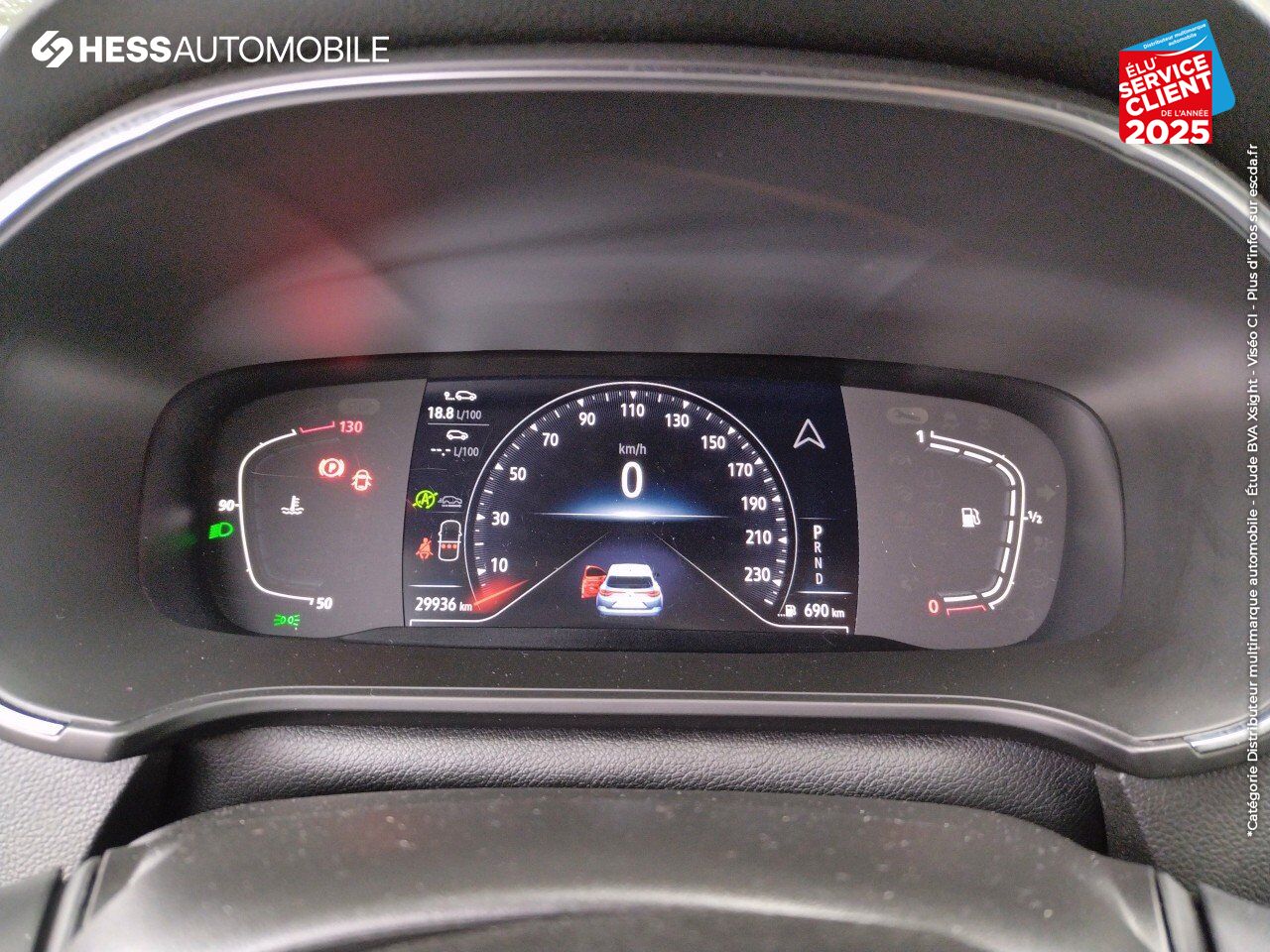 Véhicule d'occasion RENAULT MEGANE ESTATE 1.5 BLUE DCI 115CH EVOLUTION EDC GPS RADAR AV/AR chez Toyota Sarreguemines