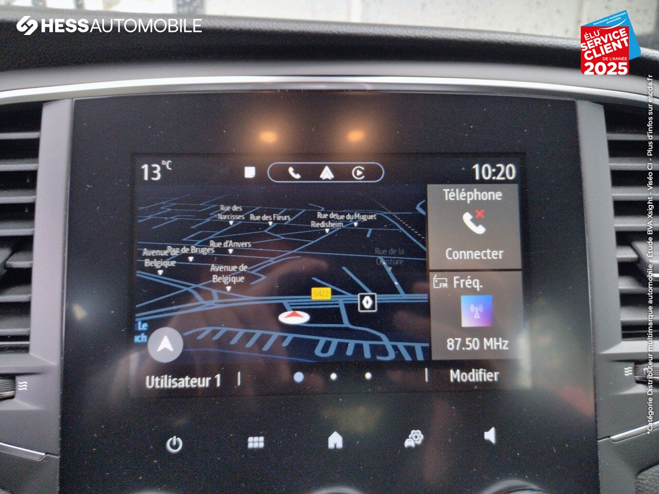 Véhicule d'occasion RENAULT MEGANE ESTATE 1.5 BLUE DCI 115CH EVOLUTION EDC GPS RADAR AV/AR chez Toyota Sarreguemines