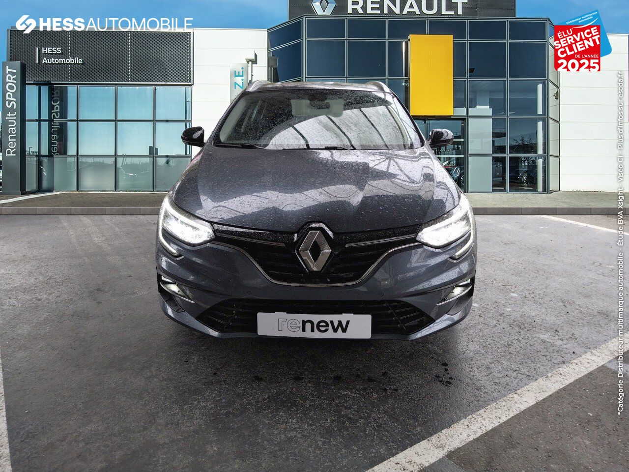 Véhicule d'occasion RENAULT MEGANE ESTATE 1.5 BLUE DCI 115CH EVOLUTION EDC GPS RADAR AV/AR chez Toyota Sarreguemines