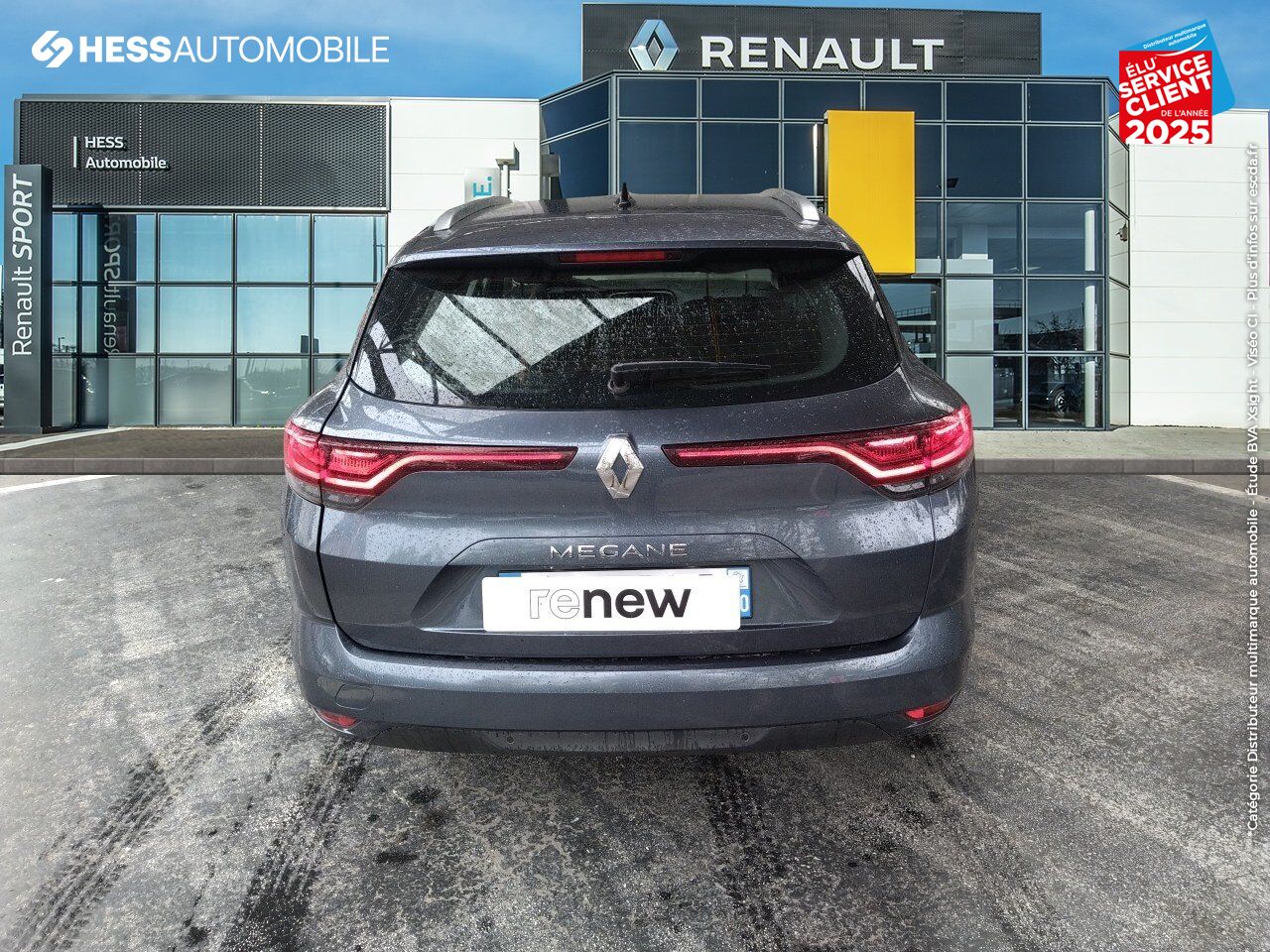 Véhicule d'occasion RENAULT MEGANE ESTATE 1.5 BLUE DCI 115CH EVOLUTION EDC GPS RADAR AV/AR chez Toyota Sarreguemines