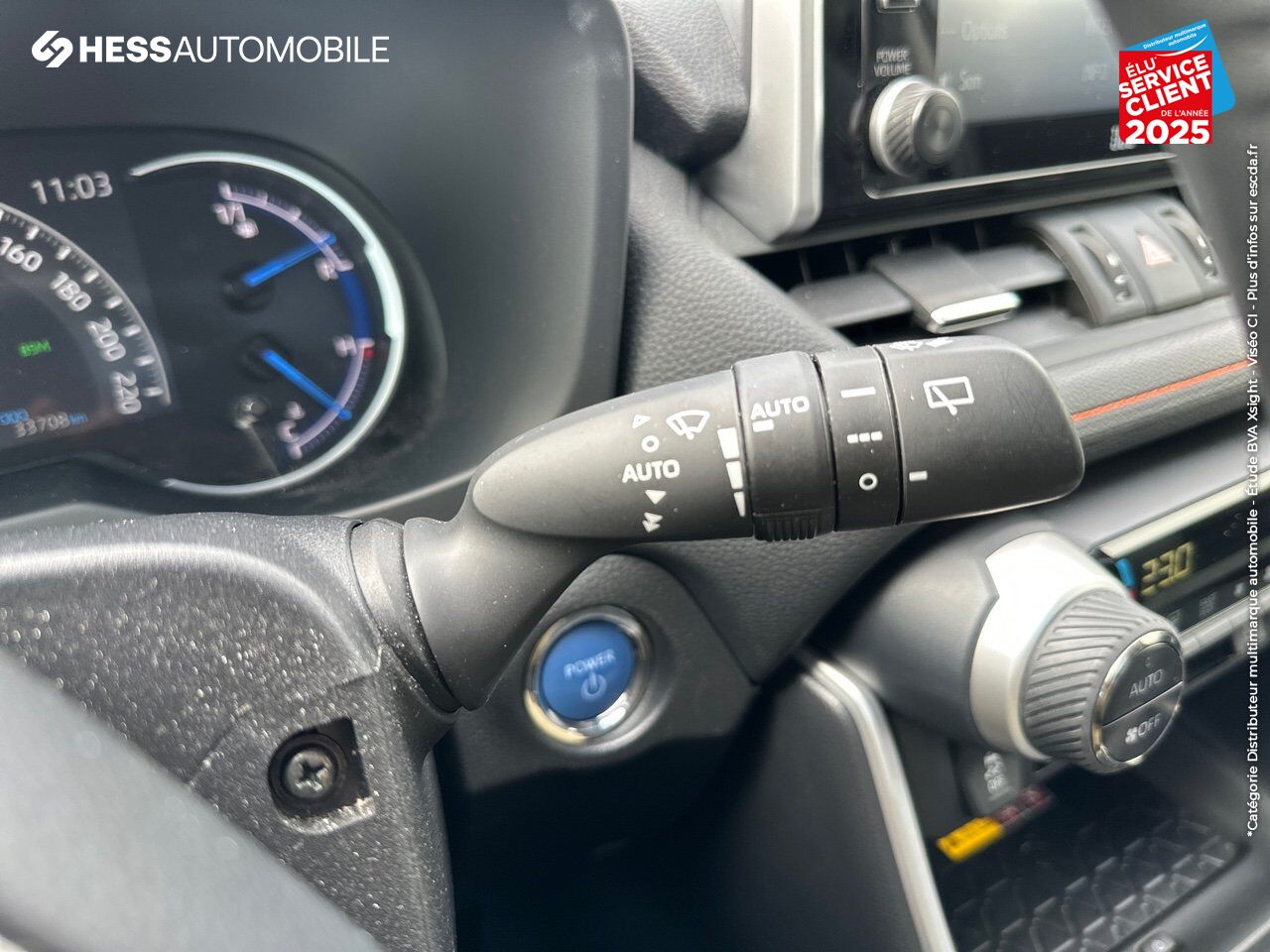 Véhicule d'occasion TOYOTA RAV4 2.5 HYBRIDE 222CH TRAIL AWD-I MY24 chez Hyundai Reims