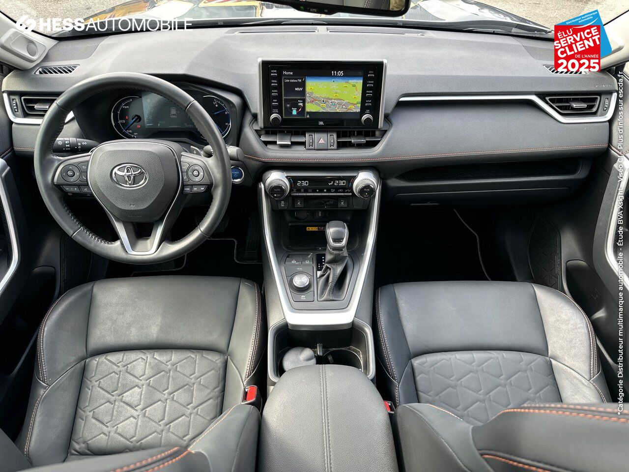 Véhicule d'occasion TOYOTA RAV4 2.5 HYBRIDE 222CH TRAIL AWD-I MY24 chez Hyundai Reims