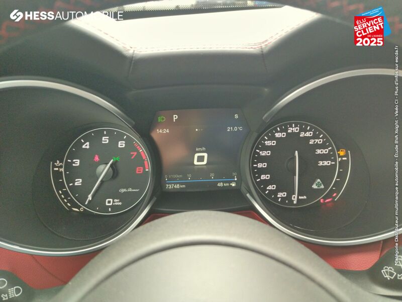 Véhicule d'occasion JEEP GRAND CHEROKEE 3.0 V6 CRD 250CH OVERLAND BVA8 chez Fiat Besançon