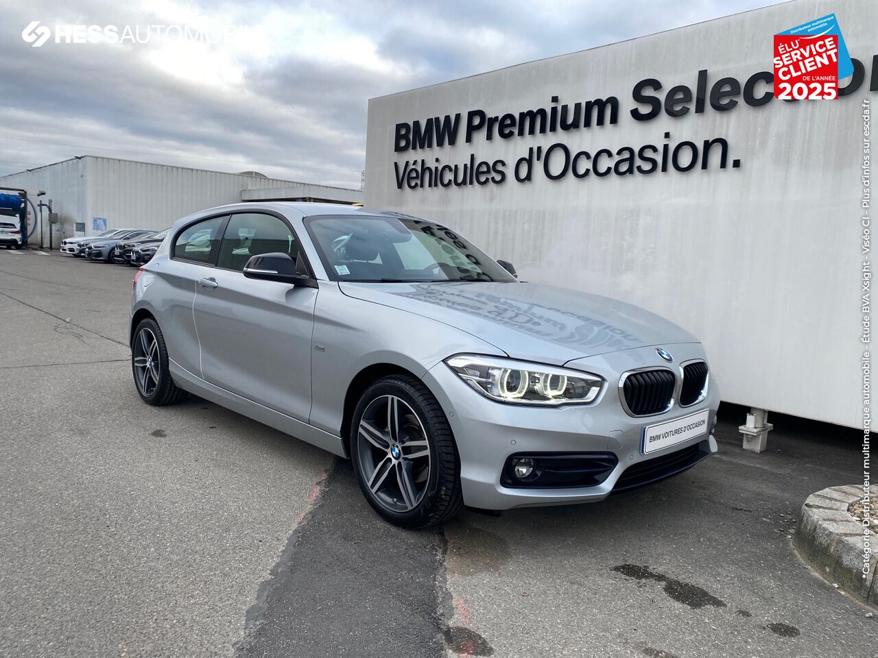 Véhicule d'occasion BMW SERIE 1 116DA 116CH EDITION SPORT DKG7 GPS CAMERA RADAR AV/AR chez BMW Mulhouse