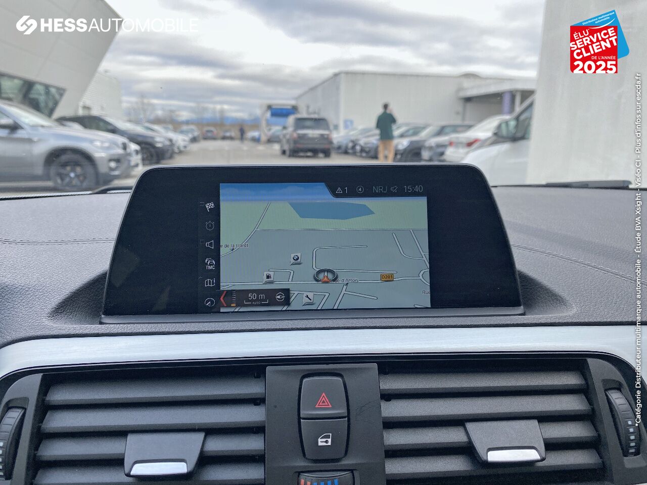 Véhicule d'occasion BMW SERIE 1 116DA 116CH EDITION SPORT DKG7 GPS CAMERA RADAR AV/AR chez BMW Mulhouse