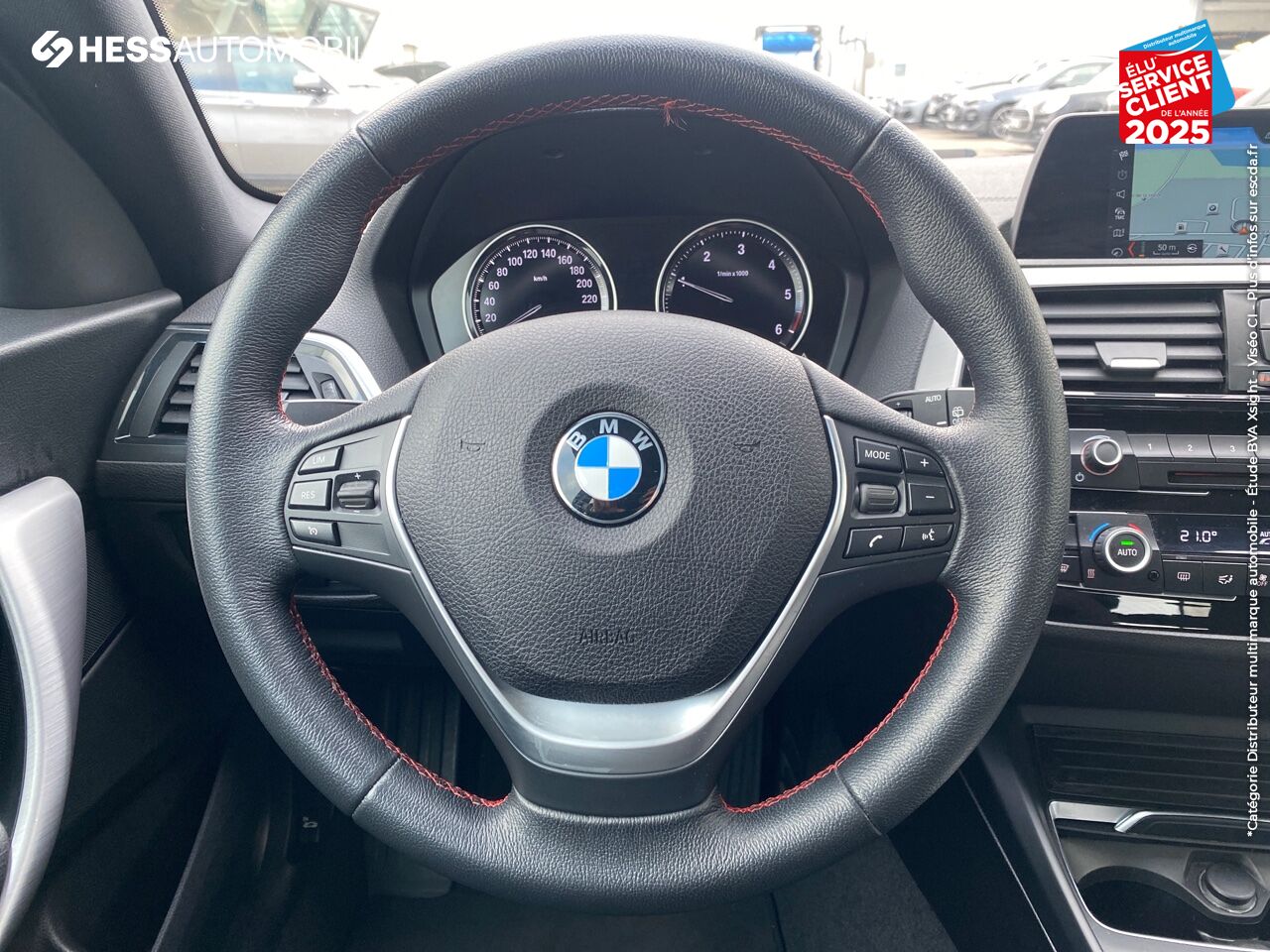 Véhicule d'occasion BMW SERIE 1 116DA 116CH EDITION SPORT DKG7 GPS CAMERA RADAR AV/AR chez BMW Mulhouse