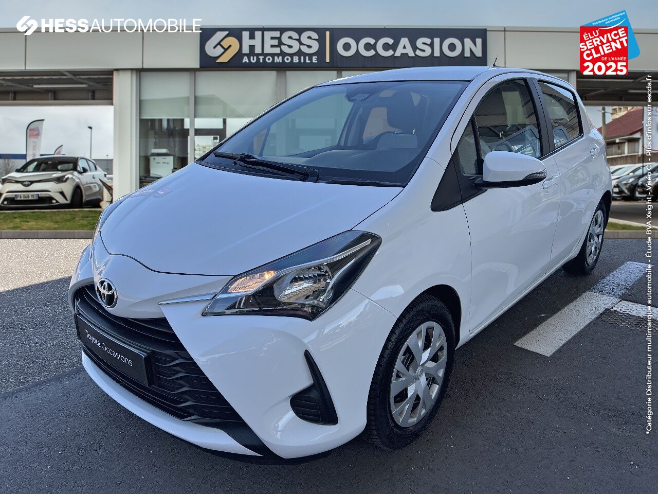 Véhicule d'occasion TOYOTA YARIS 69 VVT-I FRANCE 5P chez Toyota Metz