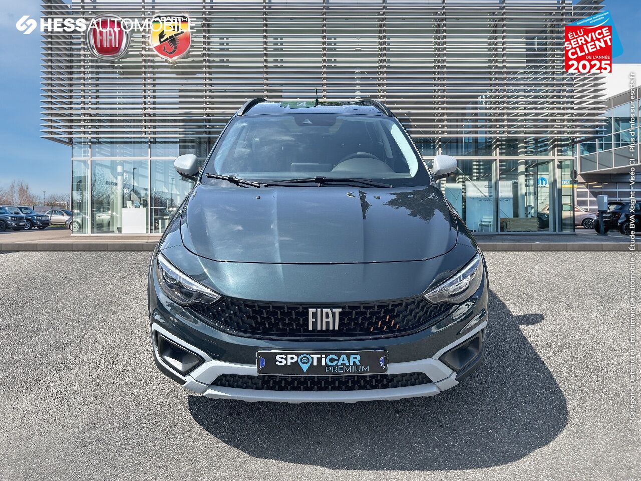Véhicule d'occasion FIAT TIPO CROSS 1.5 FIREFLY TURBO 130CH S/S GARMIN HYBRID DCT7 MY22 chez Renault Colmar