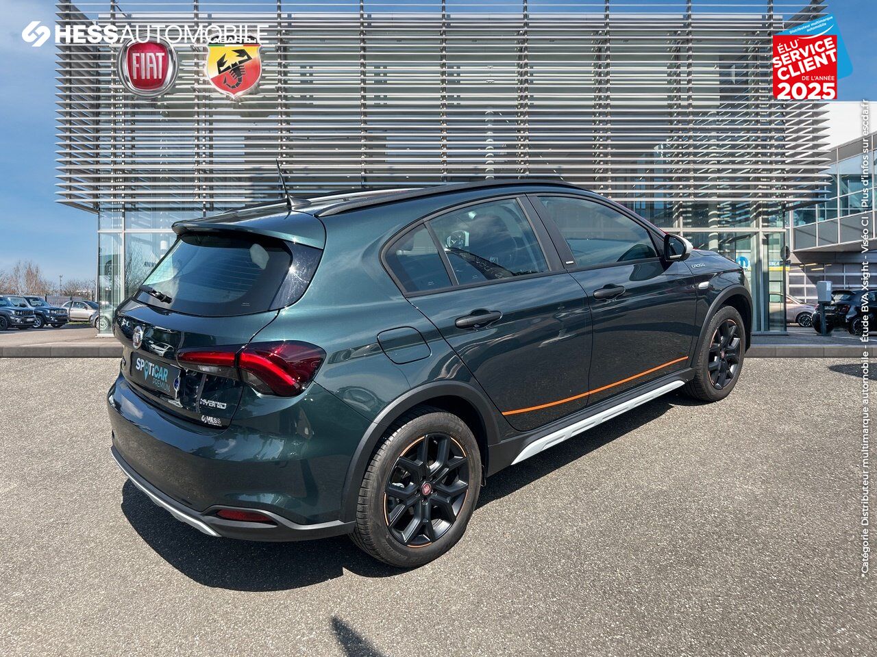 Véhicule d'occasion FIAT TIPO CROSS 1.5 FIREFLY TURBO 130CH S/S GARMIN HYBRID DCT7 MY22 chez Renault Colmar