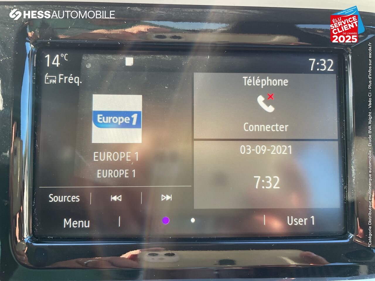 Véhicule d'occasion RENAULT TWINGO 0.9 TCE 95CH INTENS - 20 RADAR AR JA16 chez Renault Colmar