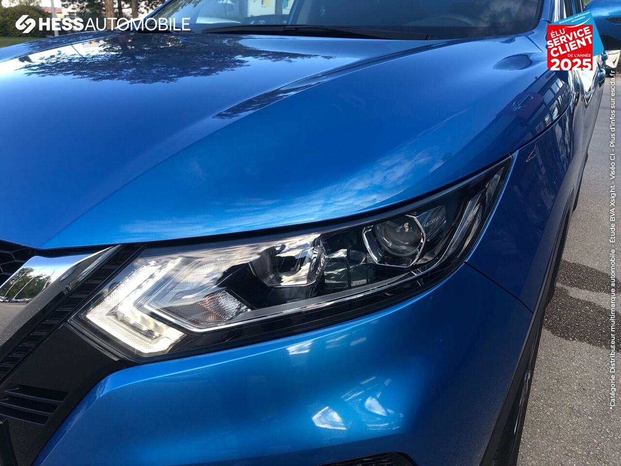 Véhicule d'occasion NISSAN QASHQAI 1.3 DIG-T 140CH N-CONNECTA 2019 EURO6-EVAP TPANO GPS CAM360 chez Nissan Beaune