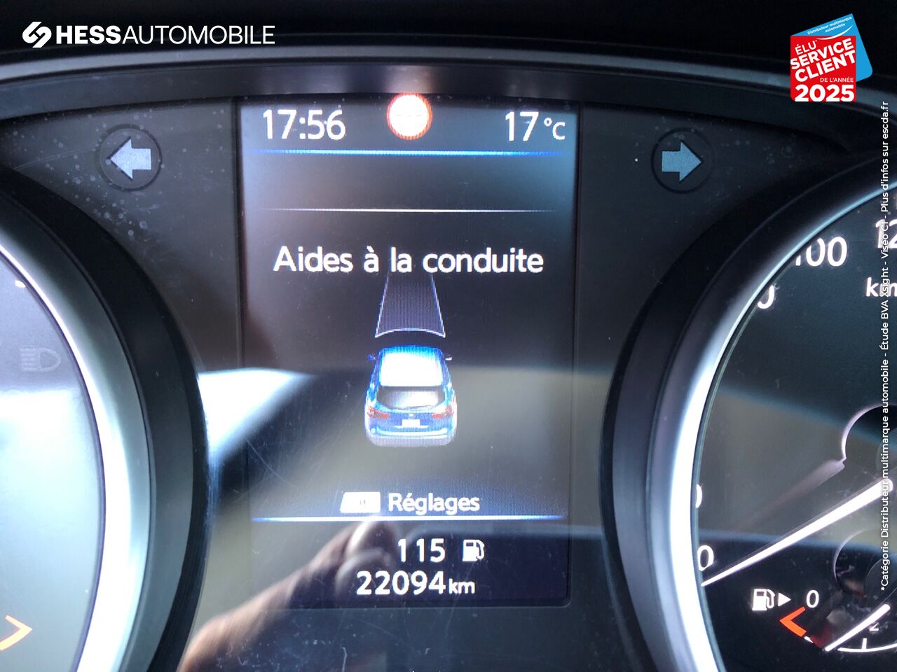 Véhicule d'occasion NISSAN QASHQAI 1.3 DIG-T 140CH N-CONNECTA 2019 EURO6-EVAP TPANO GPS CAM360 chez Nissan Beaune