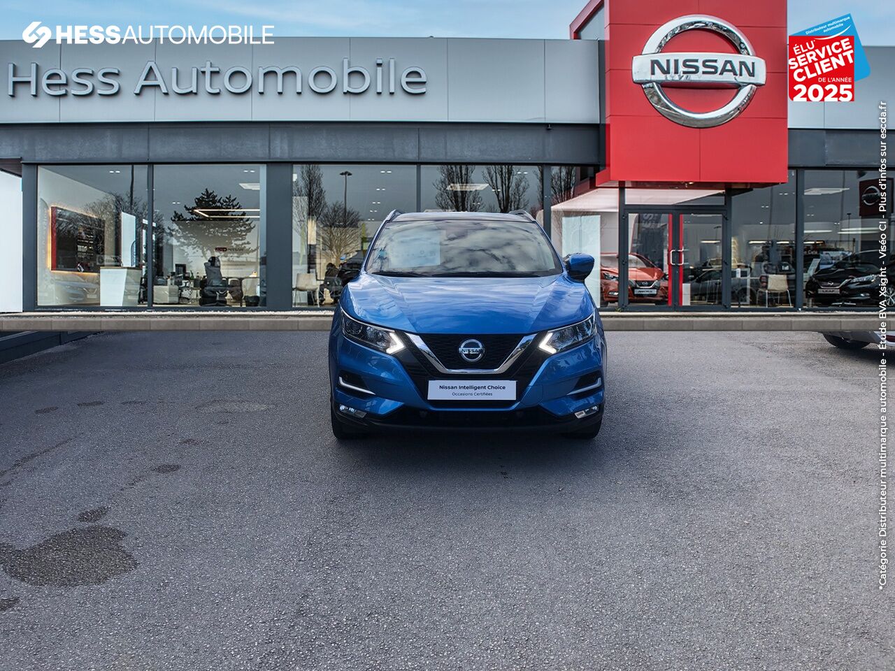 Véhicule d'occasion NISSAN QASHQAI 1.3 DIG-T 140CH N-CONNECTA 2019 EURO6-EVAP TPANO GPS CAM360 chez Nissan Beaune