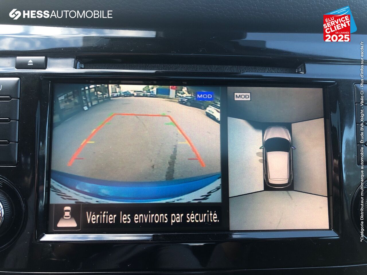 Véhicule d'occasion NISSAN QASHQAI 1.3 DIG-T 140CH N-CONNECTA 2019 EURO6-EVAP TPANO GPS CAM360 chez Nissan Beaune