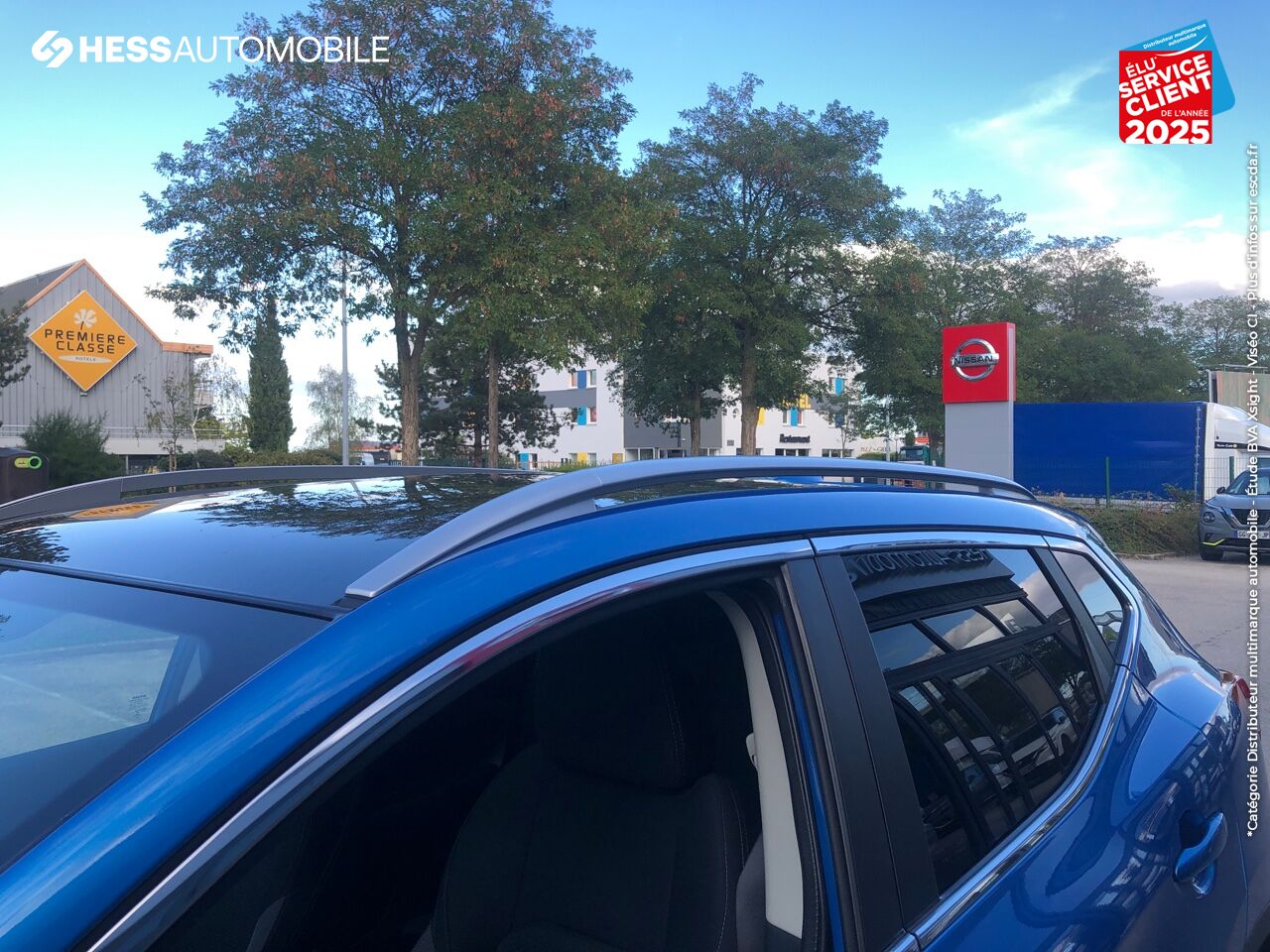Véhicule d'occasion NISSAN QASHQAI 1.3 DIG-T 140CH N-CONNECTA 2019 EURO6-EVAP TPANO GPS CAM360 chez Nissan Beaune