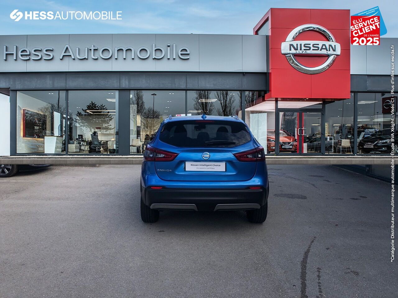 Véhicule d'occasion NISSAN QASHQAI 1.3 DIG-T 140CH N-CONNECTA 2019 EURO6-EVAP TPANO GPS CAM360 chez Nissan Beaune