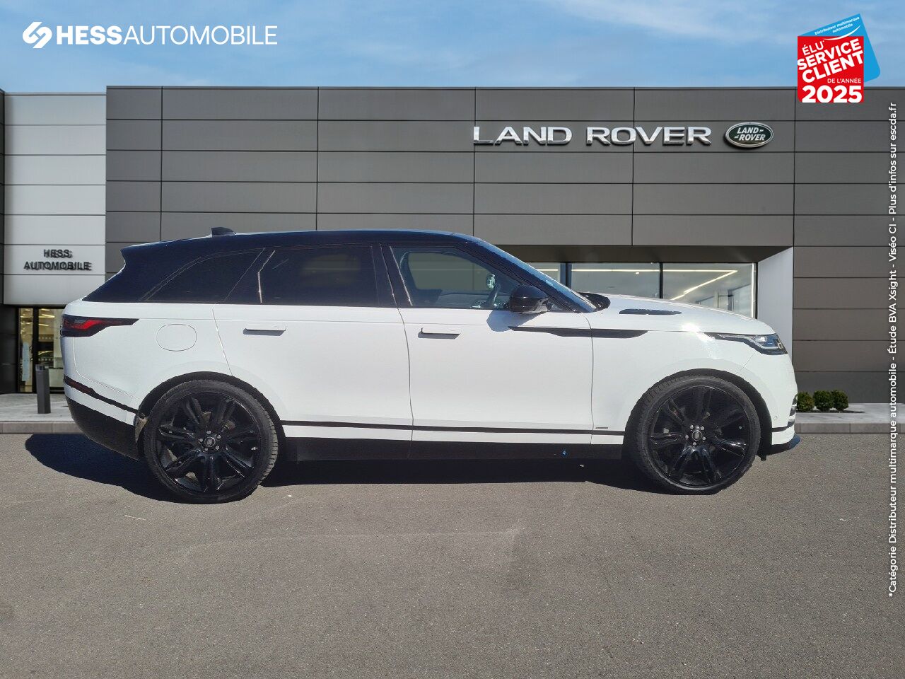 Véhicule d'occasion LAND-ROVER RANGE ROVER VELAR 3.0D V6 300CH R-DYNAMIC HSE AWD BVA chez Land Rover Strasbourg