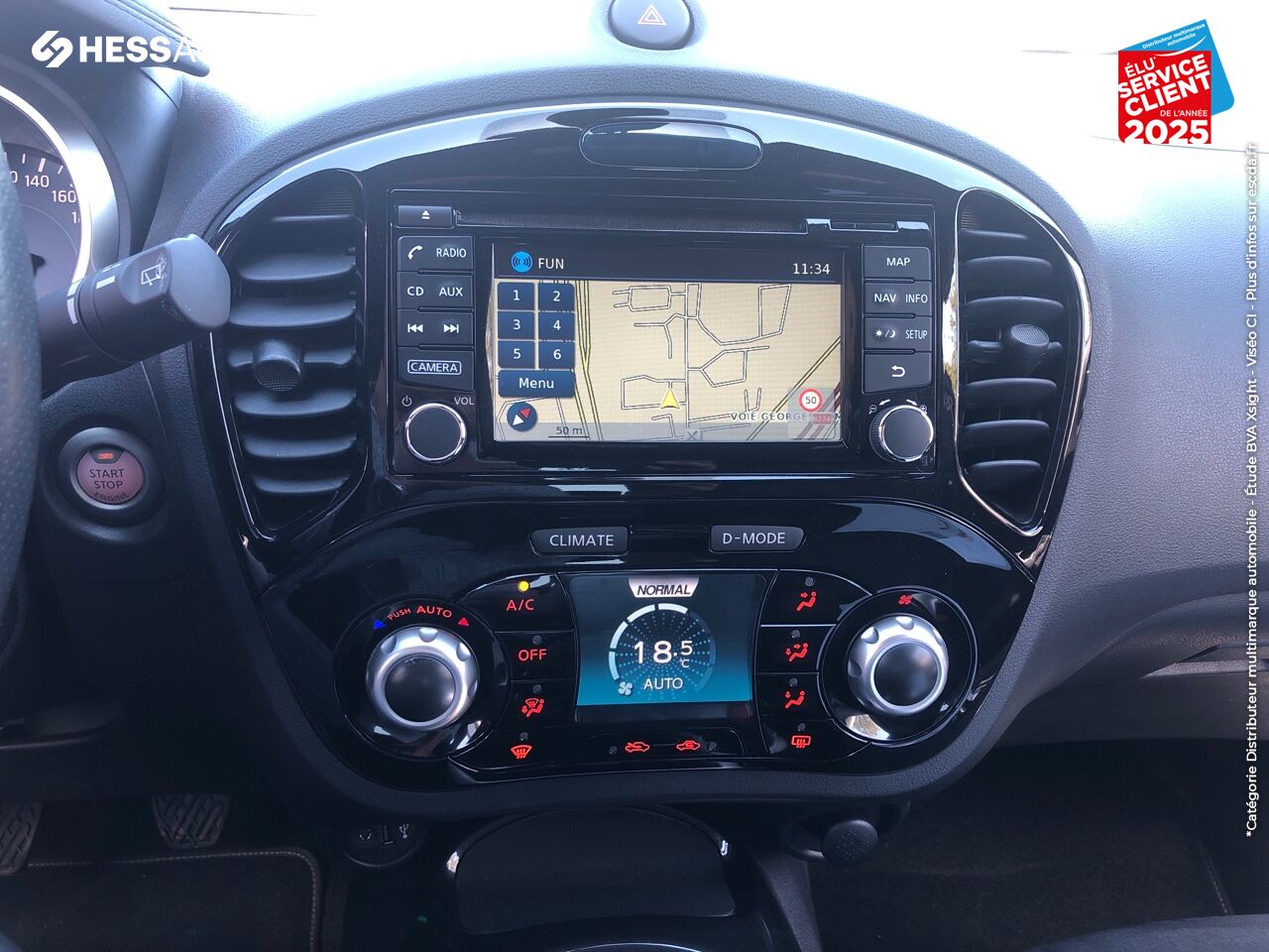 Véhicule d'occasion NISSAN JUKE 1.5 DCI 110CH N-CONNECTA GPS CAMERA chez Nissan Juke occasion