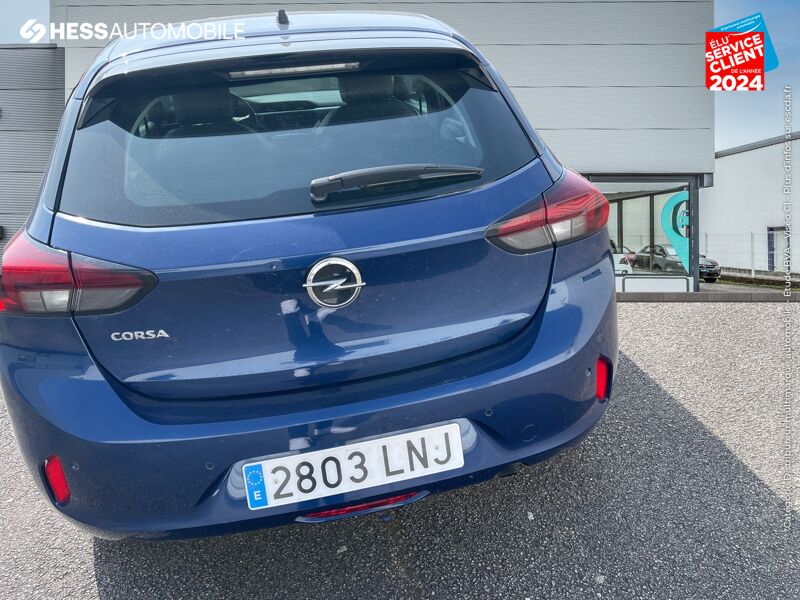 Opel Corsa F Elegance Bleu d'occasion, moteur Essence et boite