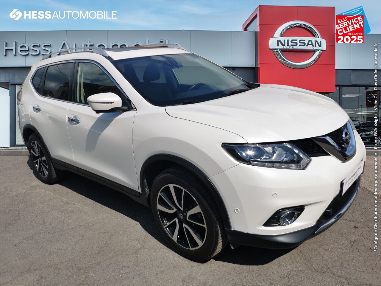 Véhicule d'occasion NISSAN X-TRAIL 1.6 DCI 130CH TEKNA EURO6 TOUVRANT CAMERA RADAR AV/AR chez Nissan Thionville