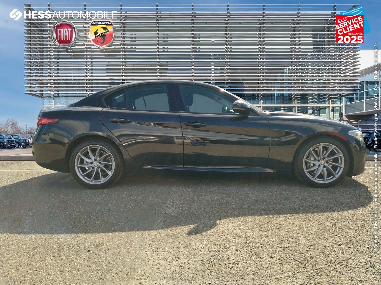 Véhicule d'occasion ALFA ROMEO GIULIA 2.2 JTD 150CH SUPER AT8 chez Fiat Haguenau