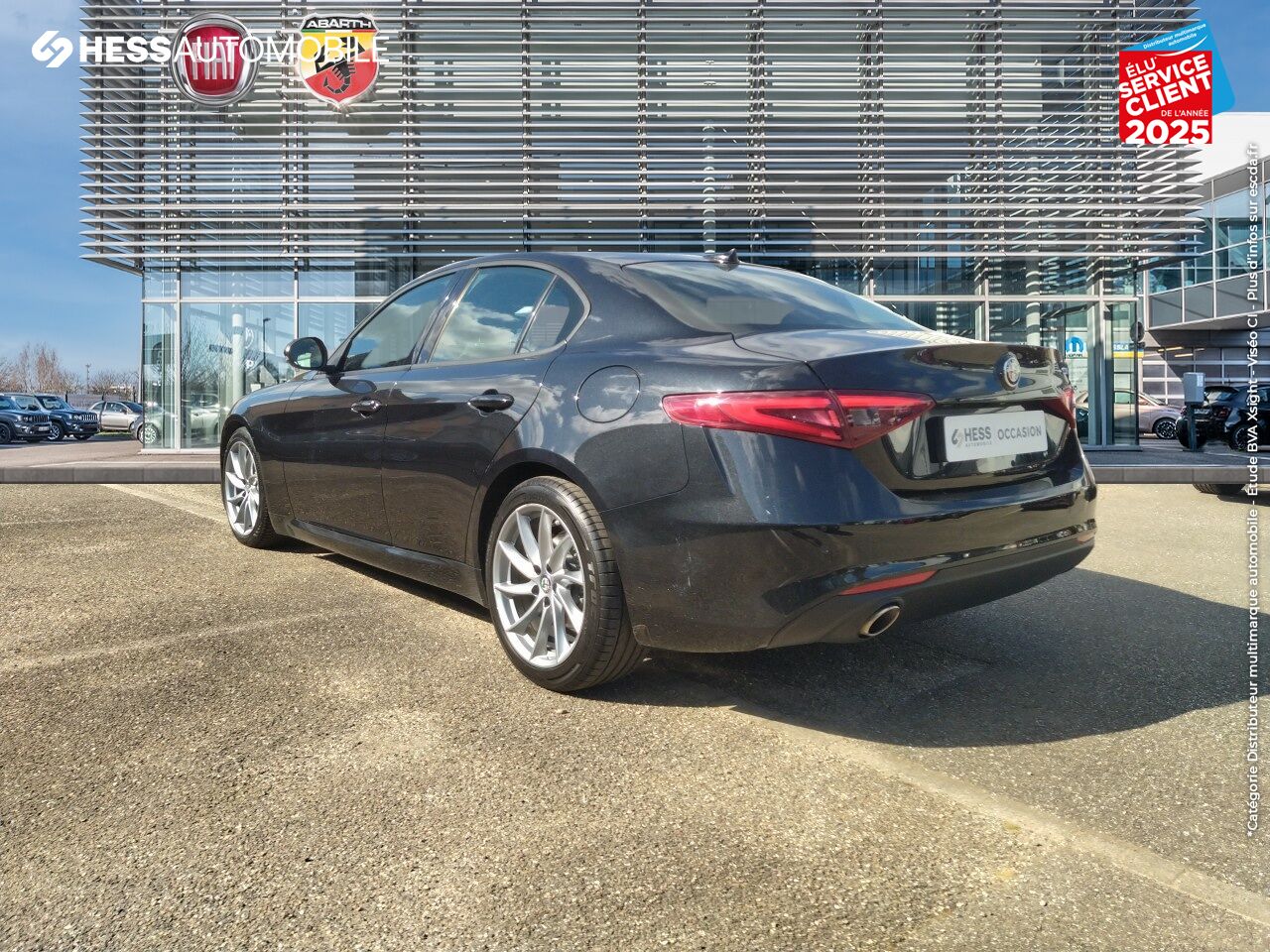 Véhicule d'occasion ALFA ROMEO GIULIA 2.2 JTD 150CH SUPER AT8 chez Fiat Haguenau